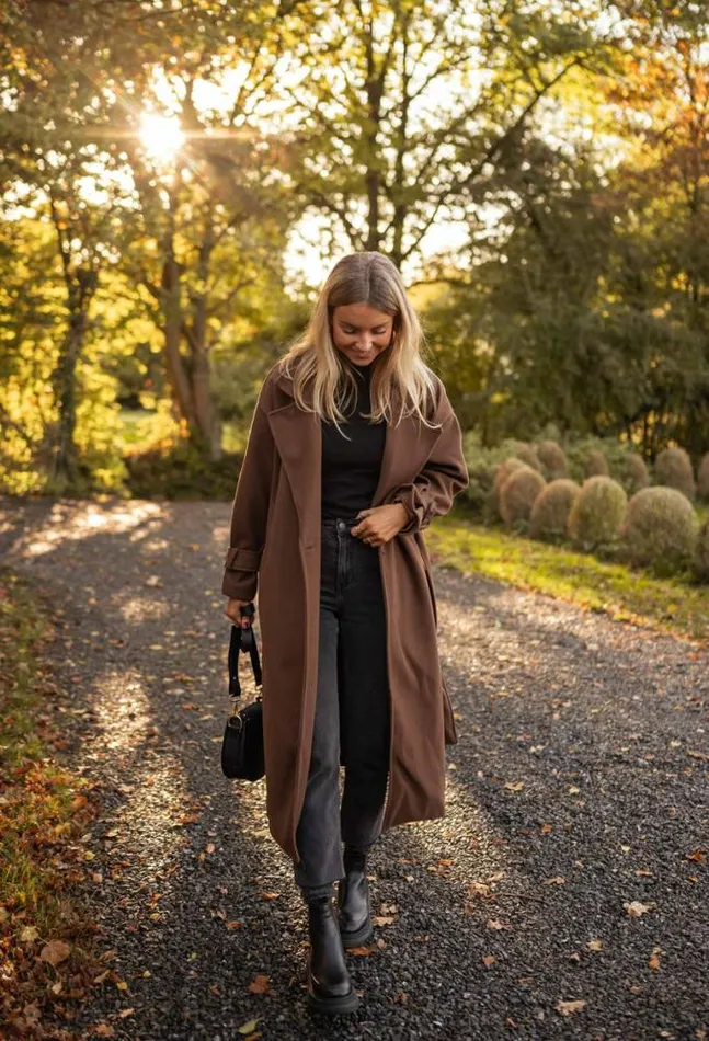 Easy Clothes Chocolate Maddy Coat Chocolate Women039s Clothing Coats