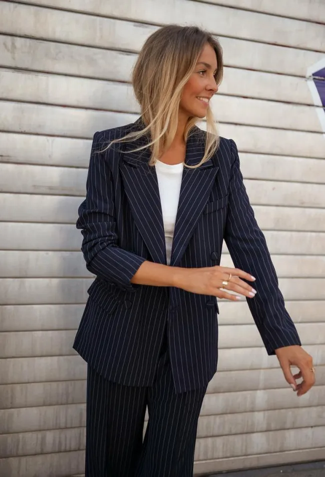 Easy Clothes Dark Blue Bruno Blazer Women039s Clothing Blazers