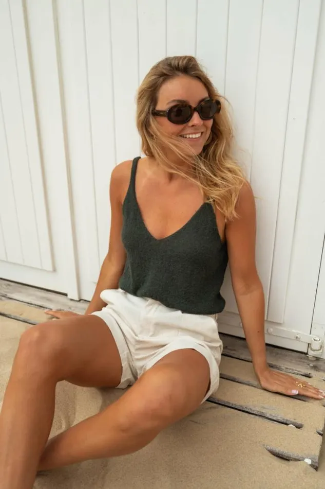 Easy Clothes Dark Green Neda Top Dark Green Women039s Clothing Tops Easy Clothes Dark Green Neda Top Dark Green Women039s Clothing Tops