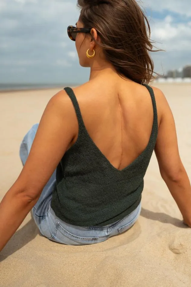 Easy Clothes Dark Green Neda Top Dark Green Women039s Clothing Tops Easy Clothes Dark Green Neda Top Dark Green Women039s Clothing Tops
