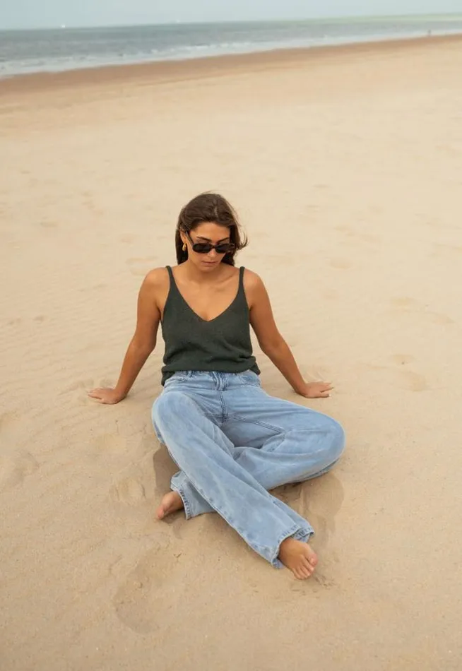 Easy Clothes Dark Green Neda Top Dark Green Women039s Clothing Tops Easy Clothes Dark Green Neda Top Dark Green Women039s Clothing Tops