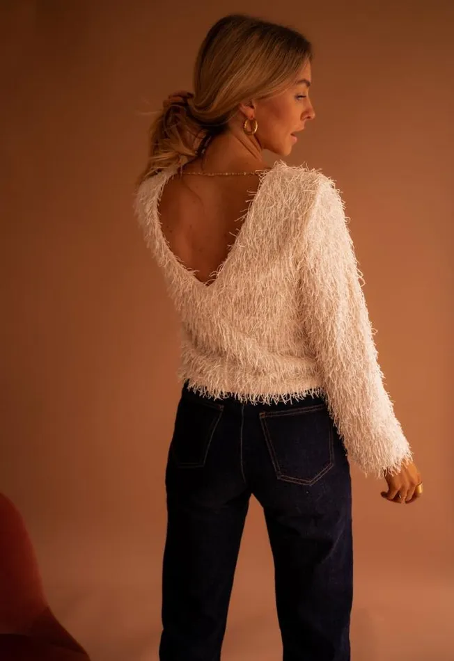 Easy Clothes Ecru Alexia Blouse Ecru Women039s Clothing Blouses