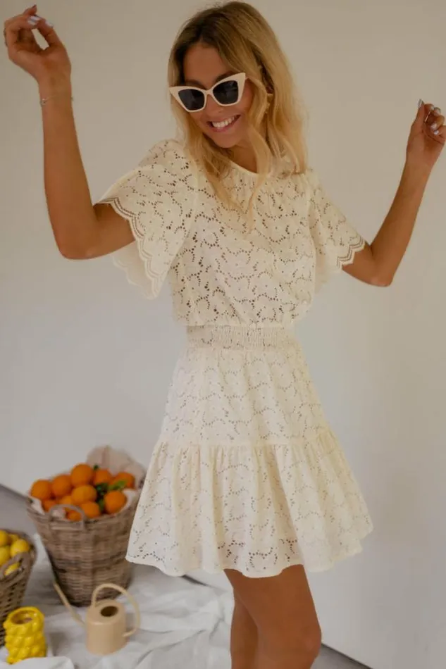 Easy Clothes Ecru Almane Dress Women039s Clothing Dresses