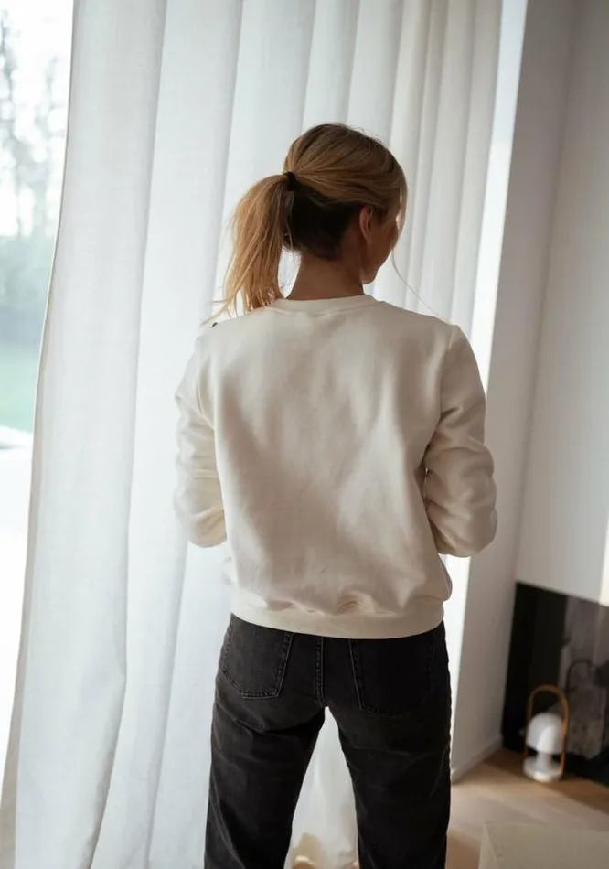 Easy Clothes Ecru Ciao Sweater Women039s Clothing Sweaters