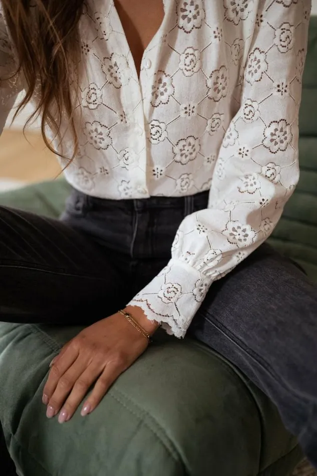 Easy Clothes Ecru Dean Blouse Women039s Clothing Blouses