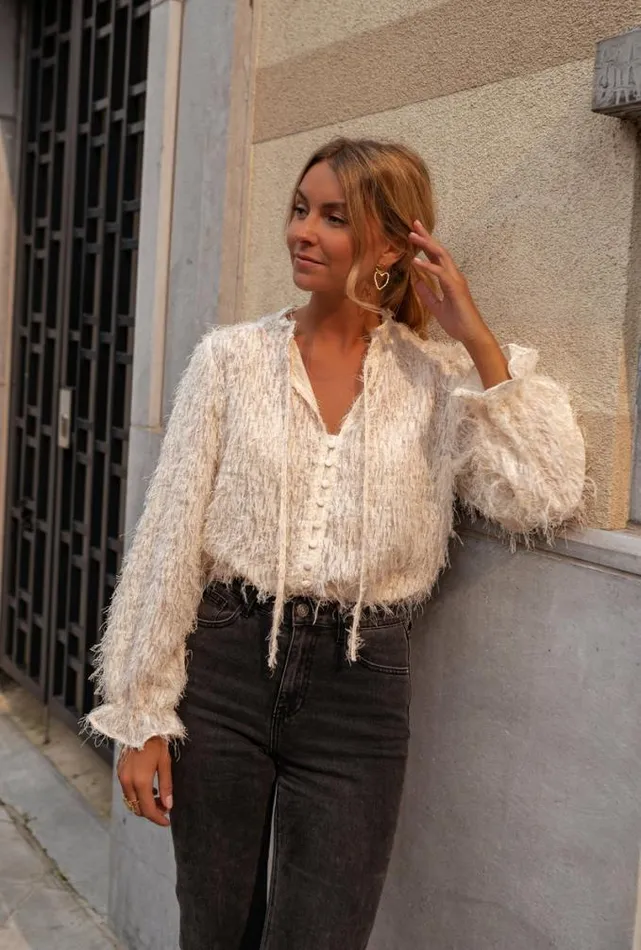 Easy Clothes Ecru Gorgia Blouse Women039s Clothing Blouses Easy Clothes Ecru Gorgia Blouse Women039s Clothing Blouses