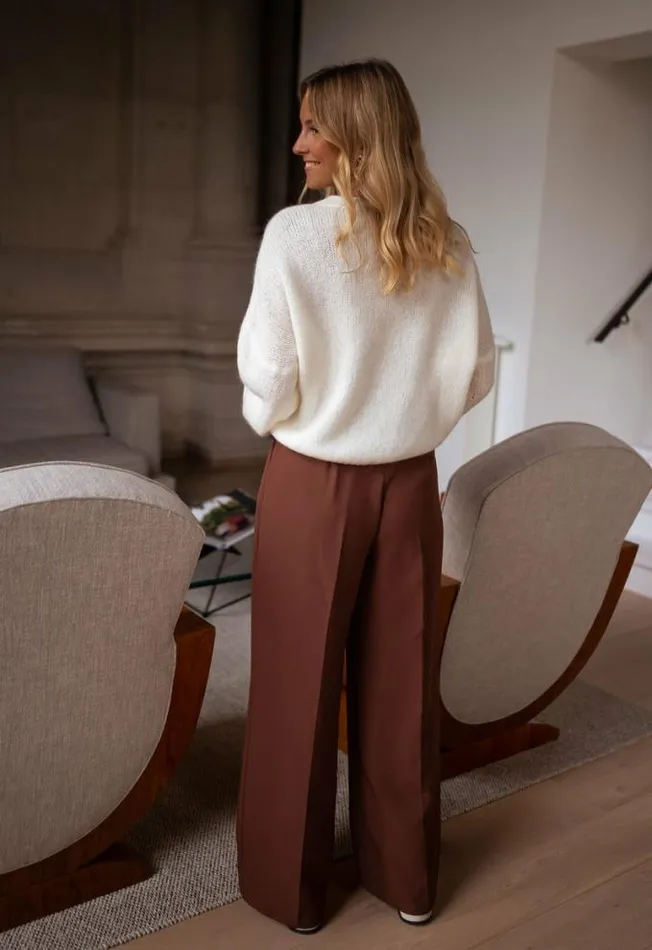 Easy Clothes Ecru Joela Sweater Ecru Women039s Clothing Sweaters Easy Clothes Ecru Joela Sweater Ecru Women039s Clothing Sweaters