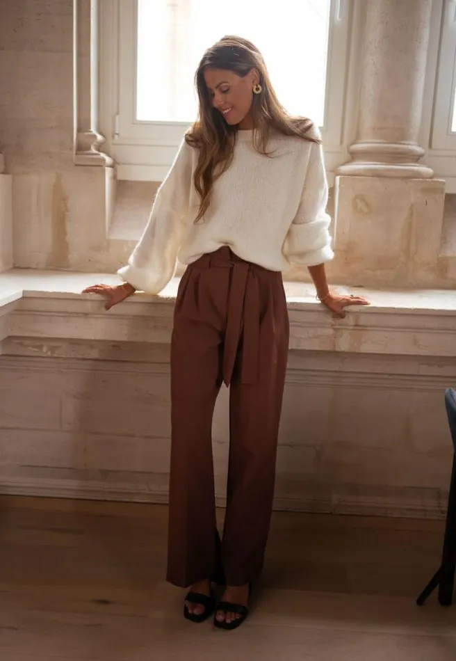 Easy Clothes Ecru Joela Sweater Ecru Women039s Clothing Sweaters Easy Clothes Ecru Joela Sweater Ecru Women039s Clothing Sweaters