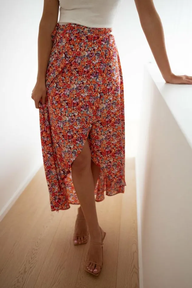 Easy Clothes Floral Charlie Maxi Skirt Women039s Clothing Skirts