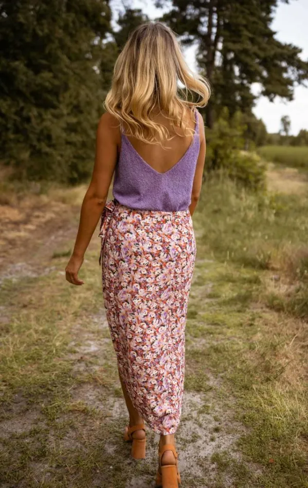 Easy Clothes Floral Dolo Skirt Women039s Clothing Skirts