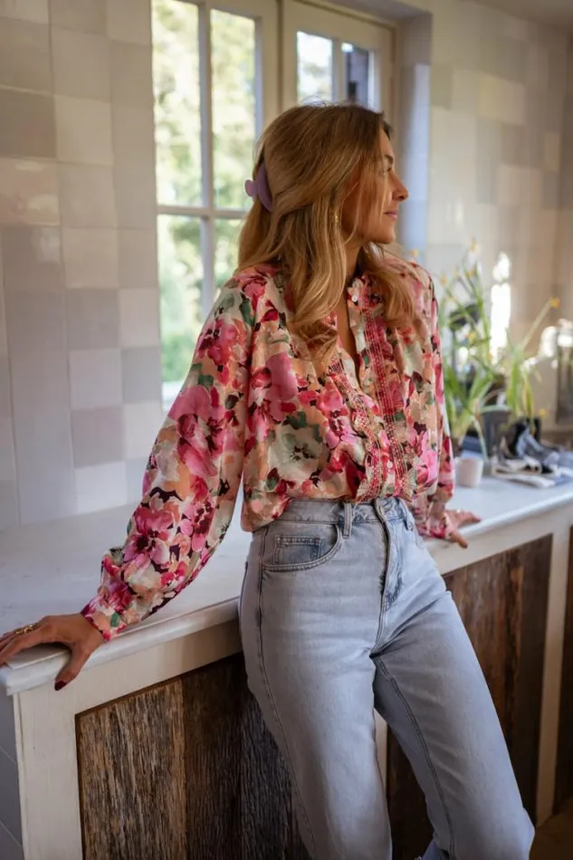 Easy Clothes Floral Elvina Blouse Women039s Clothing Blouses