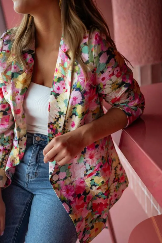 Easy Clothes Floral Loretta Blazer Women039s Clothing Blazers Easy Clothes Floral Loretta Blazer Women039s Clothing Blazers