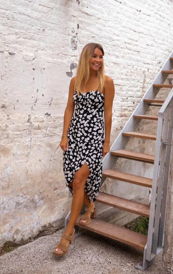 Easy Clothes Floral Sky Dress Women039s Clothing Dresses