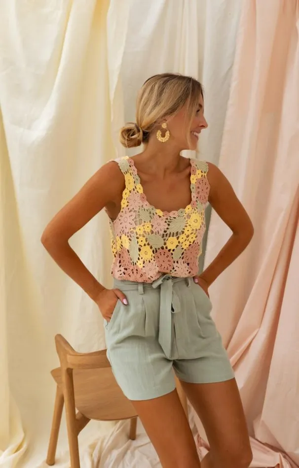 Easy Clothes Floryne Crochet Top Women039s Clothing Tops