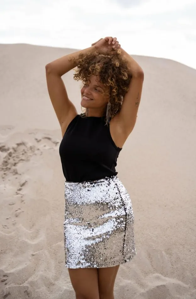 Easy Clothes Glittery Loos Skirt Women039s Clothing Skirts Easy Clothes Glittery Loos Skirt Women039s Clothing Skirts