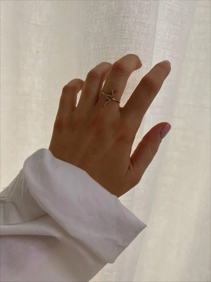 Easy Clothes Golden Adrya Ring Jewelry and Accessories Rings Easy Clothes Golden Adrya Ring Jewelry and Accessories Rings