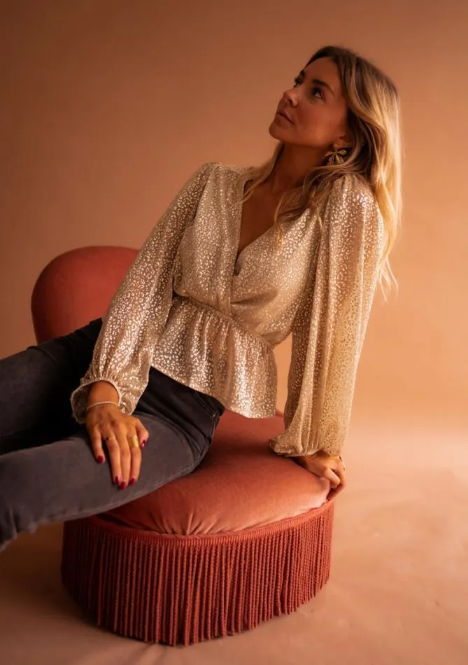 Easy Clothes Golden Aidan Blouse Golden Women039s Clothing Blouses