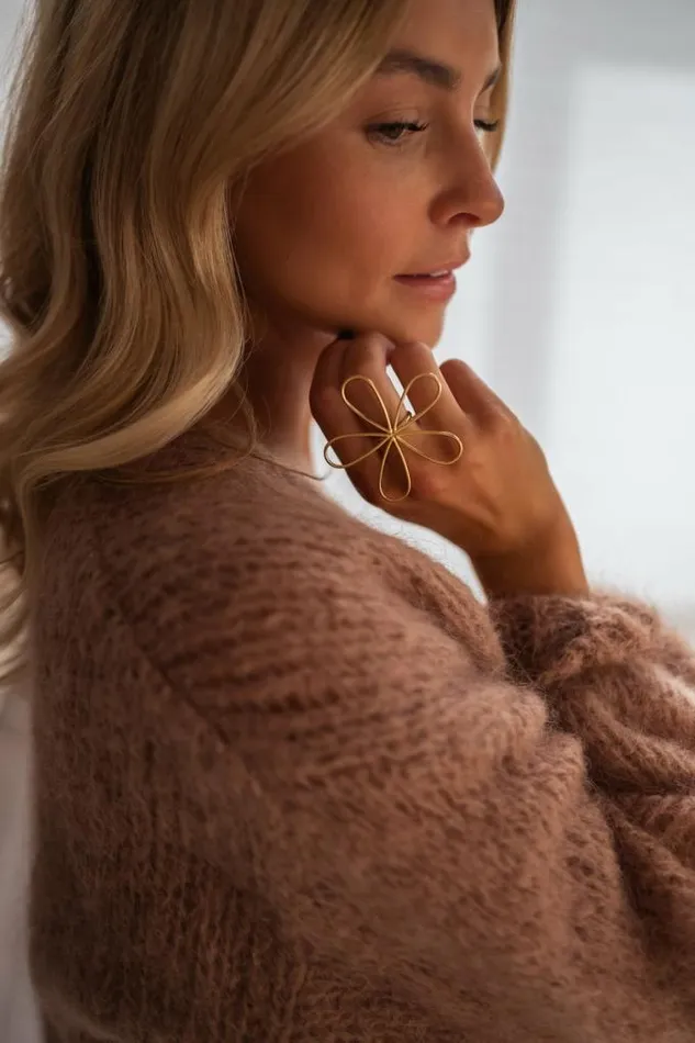 Easy Clothes Golden Barkey Ring Jewelry and Accessories Rings