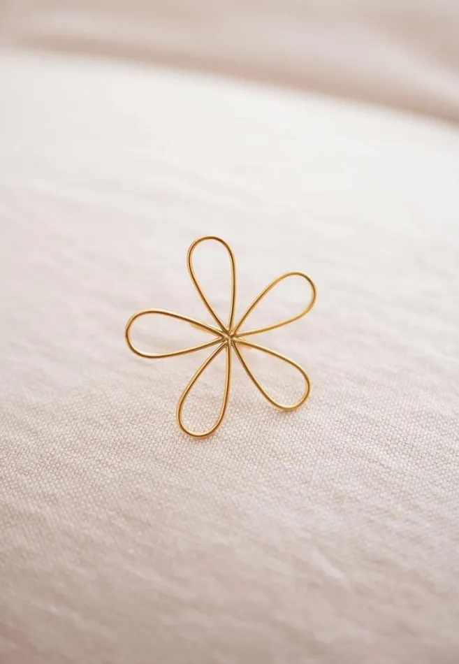 Easy Clothes Golden Barkey Ring Jewelry and Accessories Rings