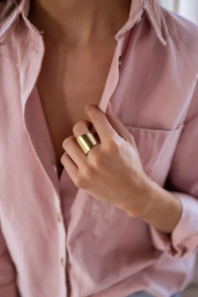 Easy Clothes Golden Barno Ring Jewelry and Accessories Rings