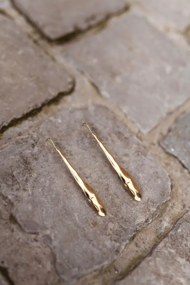 Easy Clothes Golden Bevou Earrings Jewelry and Accessories Earrings Easy Clothes Golden Bevou Earrings Jewelry and Accessories Earrings