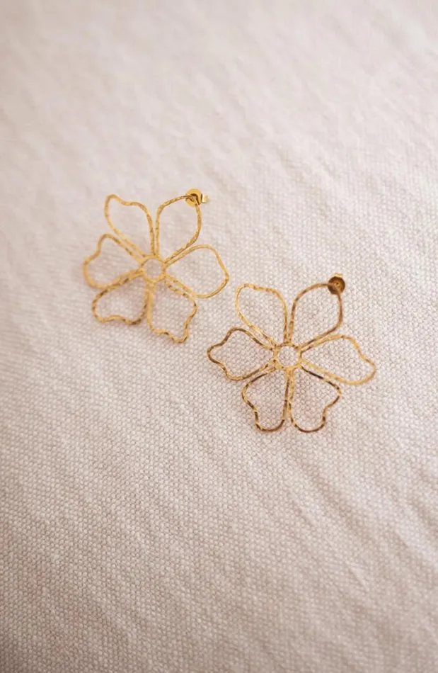 Easy Clothes Golden Freja Earrings Jewelry and Accessories Earrings