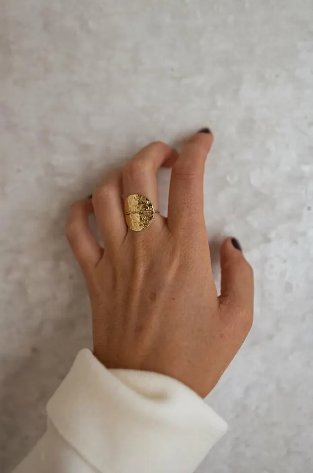 Easy Clothes Golden Garry Ring Jewelry and Accessories Rings