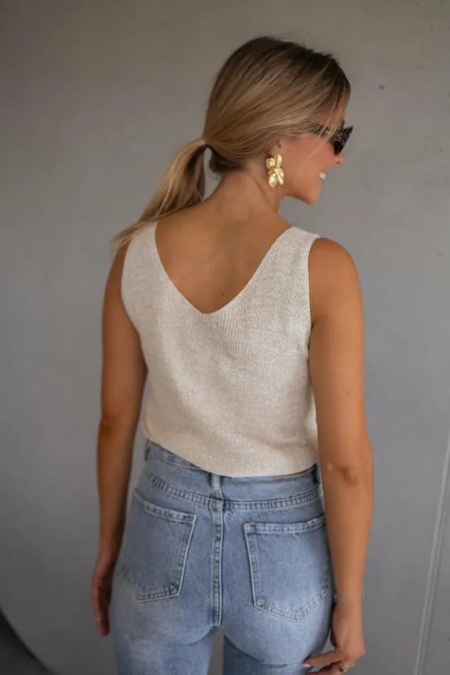 Easy Clothes Golden Glittery Jarod Tank Top Golden Women039s Clothing Tops Easy Clothes Golden Glittery Jarod Tank Top Golden Women039s Clothing Tops