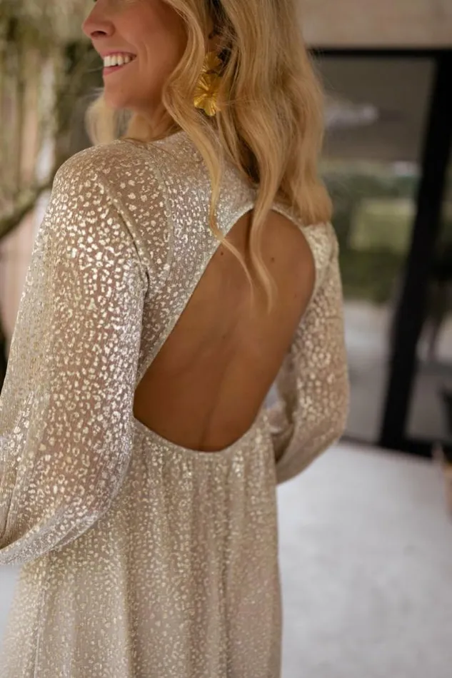Easy Clothes Golden Imane Maxi Dress Golden Women039s Clothing Dresses