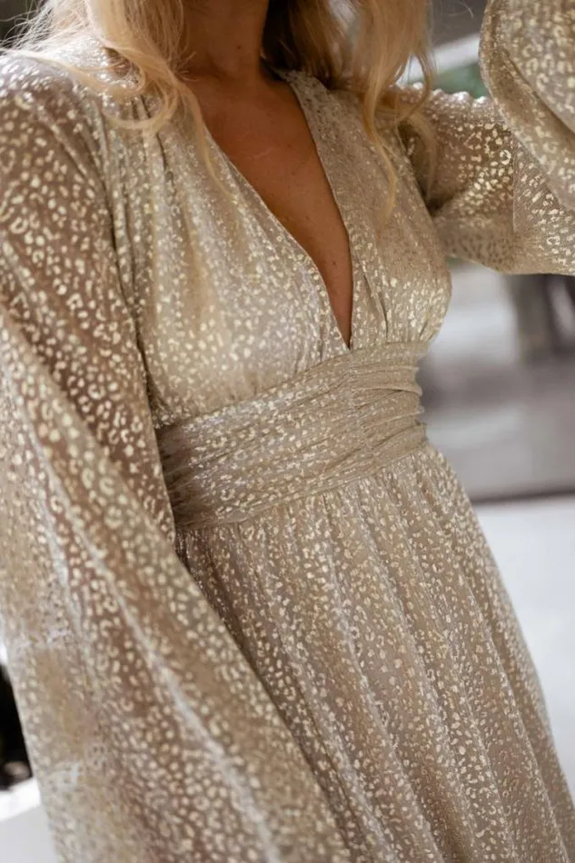 Easy Clothes Golden Imane Maxi Dress Golden Women039s Clothing Dresses