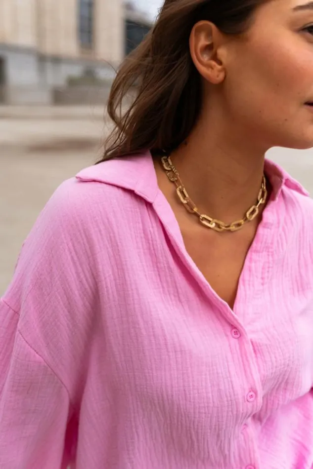 Easy Clothes Golden Isae Necklace Jewelry and Accessories Necklaces