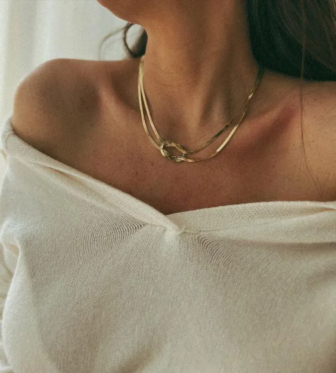 Easy Clothes Golden Jaho Necklace Jewelry and Accessories Necklaces