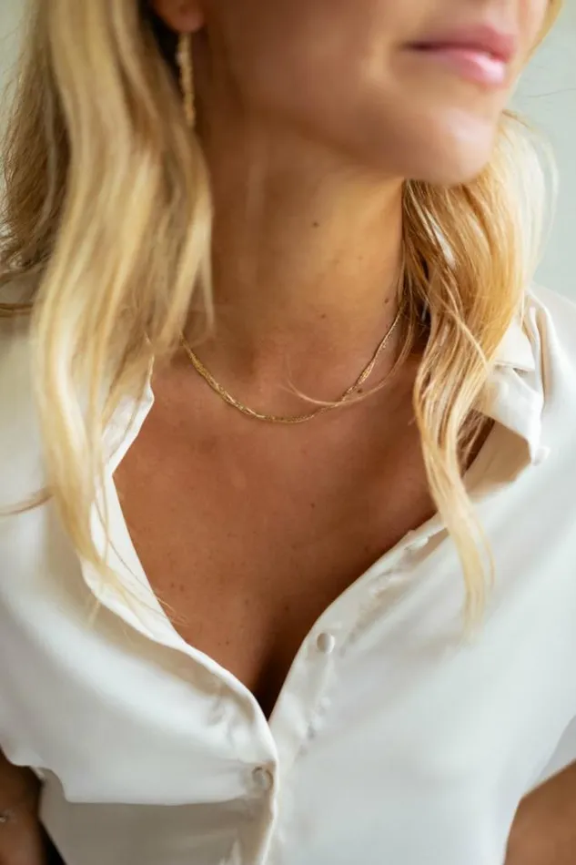 Easy Clothes Golden Jesta Necklace Jewelry and Accessories Necklaces