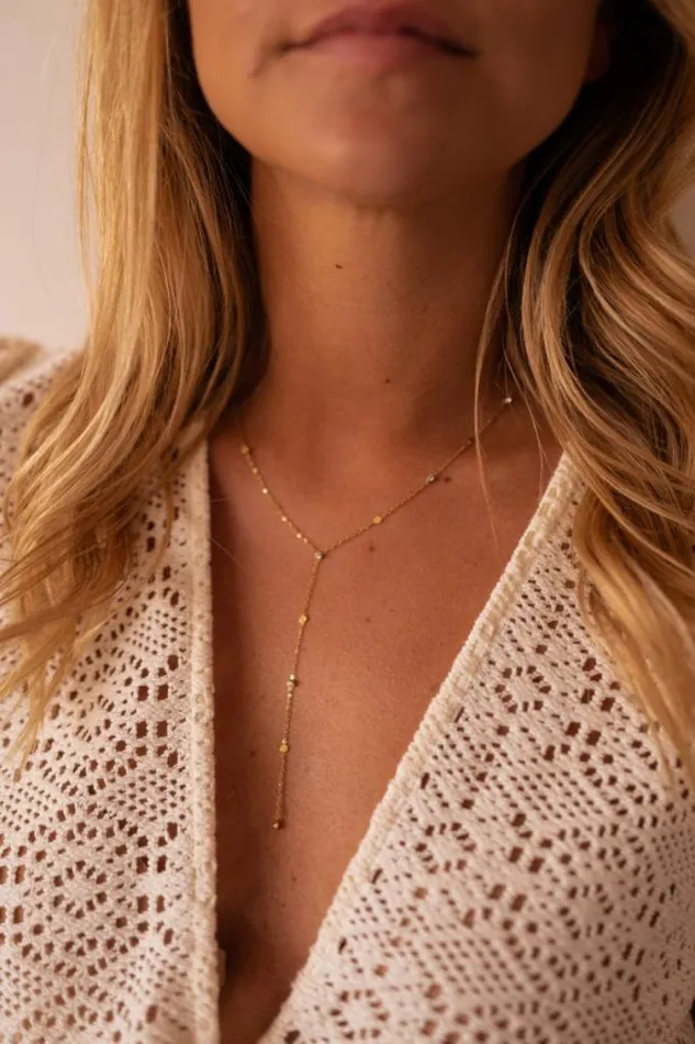 Easy Clothes Golden Jona Necklace Jewelry and Accessories Necklaces Easy Clothes Golden Jona Necklace Jewelry and Accessories Necklaces