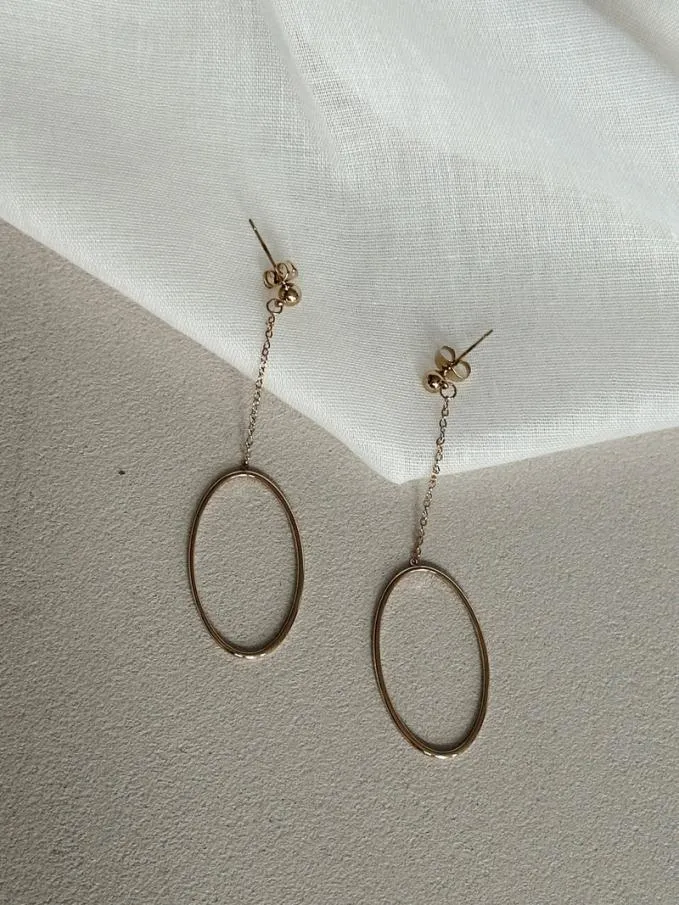 Easy Clothes Golden Jura Earrings Jewelry and Accessories Earrings