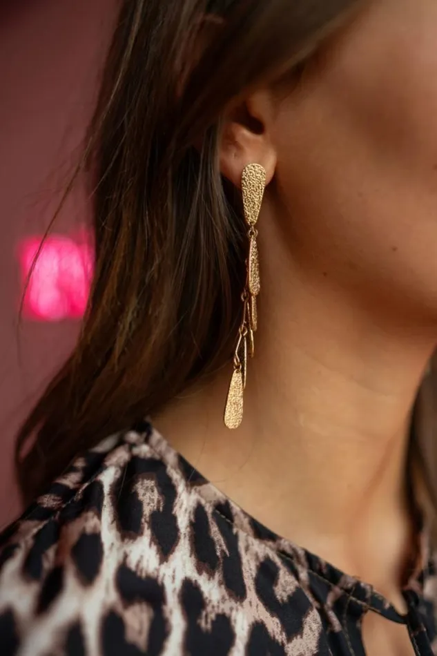 Easy Clothes Golden Kacy Earrings Jewelry and Accessories Earrings Easy Clothes Golden Kacy Earrings Jewelry and Accessories Earrings
