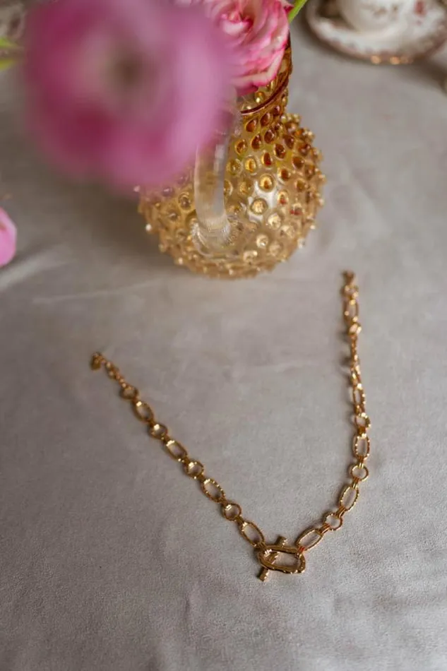 Easy Clothes Golden Leria Necklace Jewelry and Accessories Necklaces Easy Clothes Golden Leria Necklace Jewelry and Accessories Necklaces