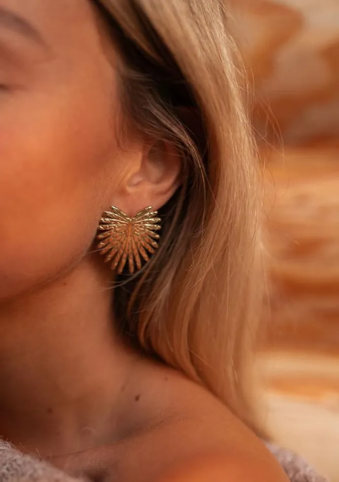 Easy Clothes Golden Levy Earrings Jewelry and Accessories Earrings