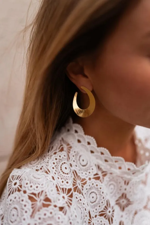Easy Clothes Golden Naylie Earrings Jewelry and Accessories Earrings