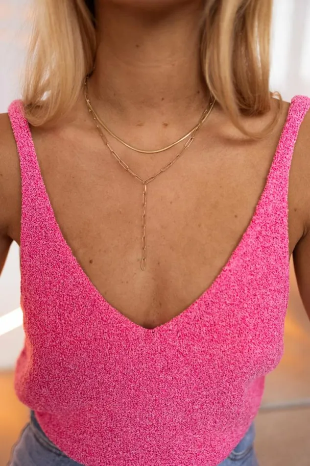 Easy Clothes Golden Orso Necklace Jewelry and Accessories Necklaces