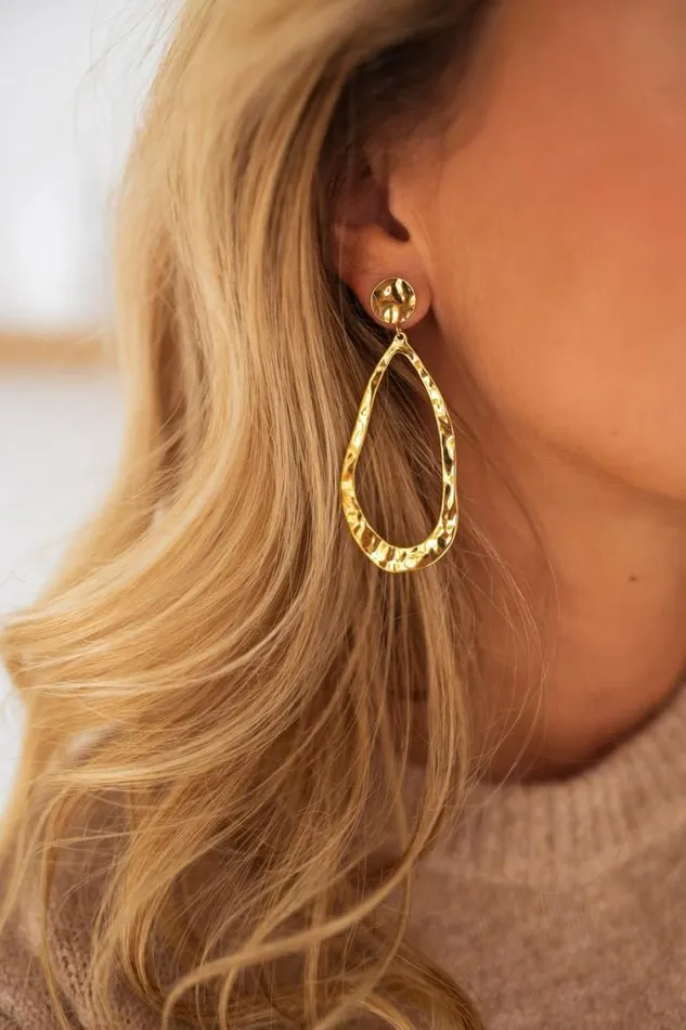 Easy Clothes Golden Paulo Earrings Jewelry and Accessories Earrings