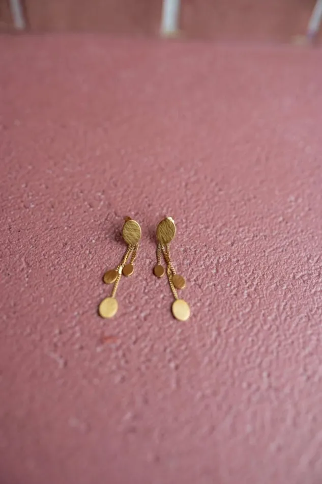 Easy Clothes Golden Ponyo Earrings Jewelry and Accessories Earrings Easy Clothes Golden Ponyo Earrings Jewelry and Accessories Earrings