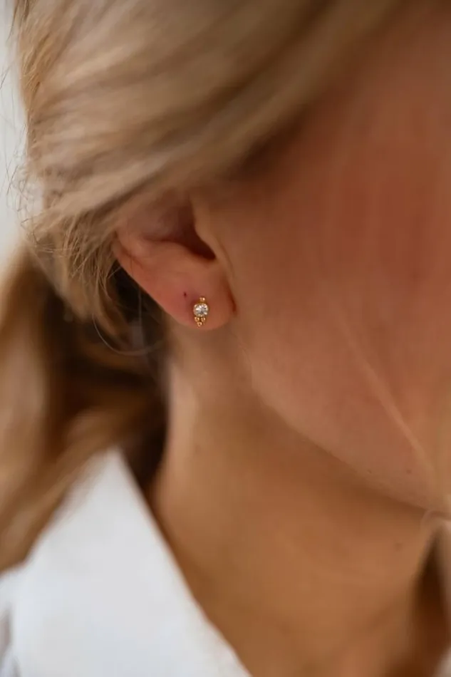 Easy Clothes Golden Satine Piercing Jewelry and Accessories Earrings Easy Clothes Golden Satine Piercing Jewelry and Accessories Earrings