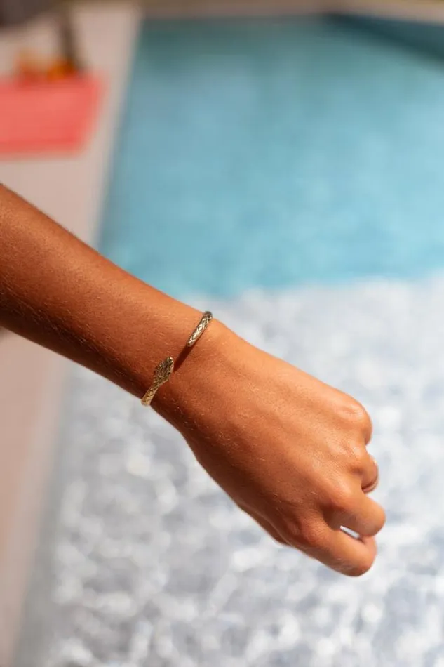 Easy Clothes Golden Snake Bracelet Jewelry and Accessories Bracelets