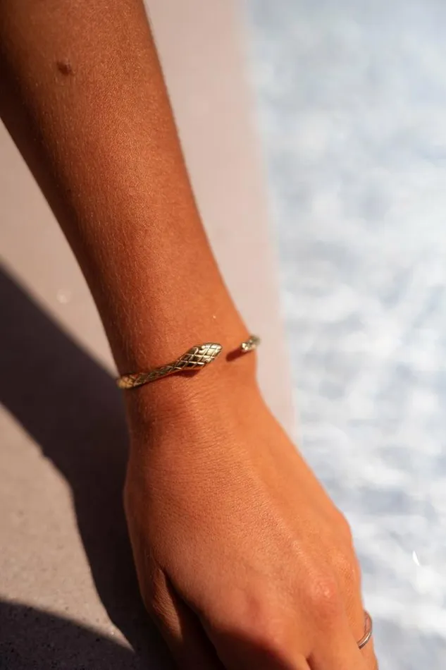 Easy Clothes Golden Snake Bracelet Jewelry and Accessories Bracelets Easy Clothes Golden Snake Bracelet Jewelry and Accessories Bracelets