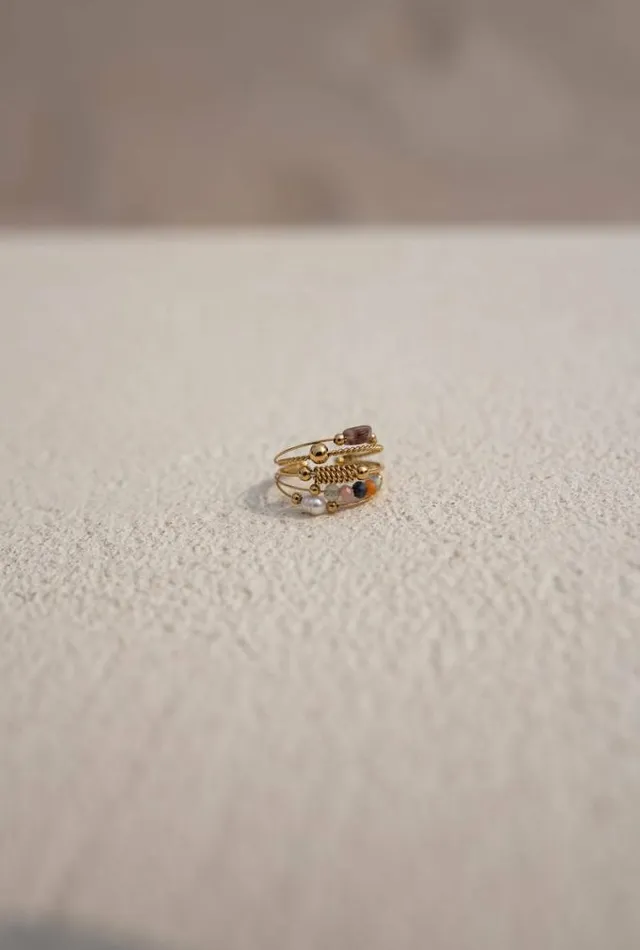 Easy Clothes Golden Toyo Ring Jewelry and Accessories Rings