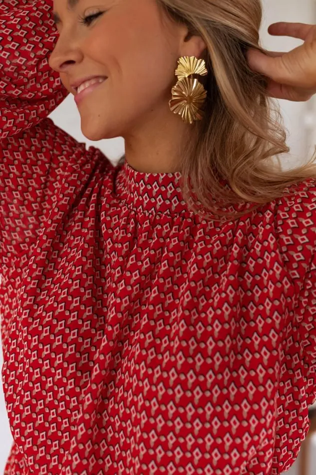 Easy Clothes Golden Vica Earrings Gold Jewelry and Accessories Earrings
