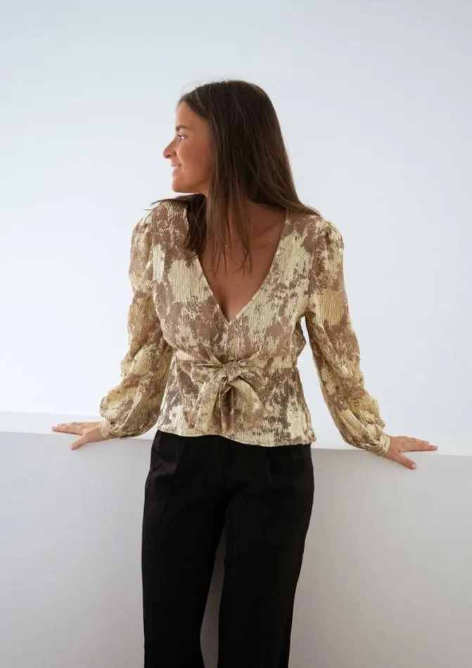Easy Clothes Golden Victoria Blouse Women039s Clothing Blouses