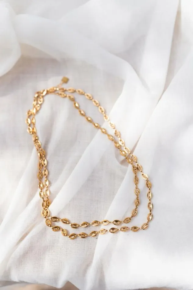 Easy Clothes Golden Ysalis Necklace Jewelry and Accessories Necklaces Easy Clothes Golden Ysalis Necklace Jewelry and Accessories Necklaces