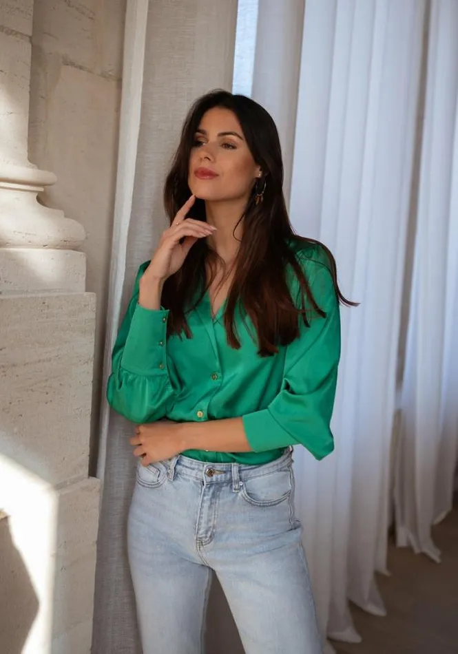 Easy Clothes Green Cuba Shirt Green Women039s Clothing Shirts